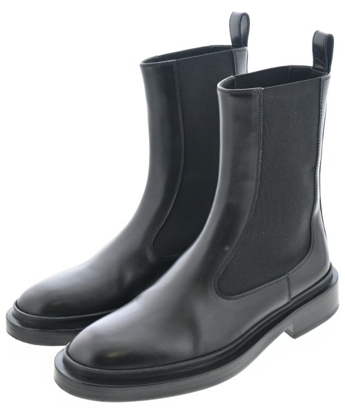 JIL SANDER(ジルサンダー)ブーツ 黒 サイズ:EU35 1/2(22cm位)/2200655742012