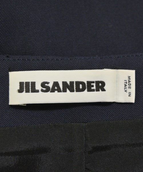 JIL SANDER（ジルサンダー）ひざ丈スカート 紺 サイズ:38(S位) レディース/2200649309054