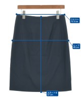 JIL SANDER（ジルサンダー）ひざ丈スカート 紺 サイズ:38(S位) レディース/2200649309054