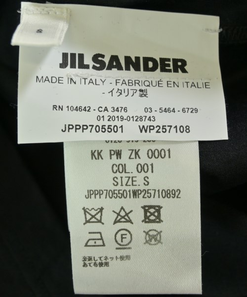 JIL SANDER（ジルサンダー）Tシャツ・カットソー 黒 サイズ:S メンズ/2200656405176
