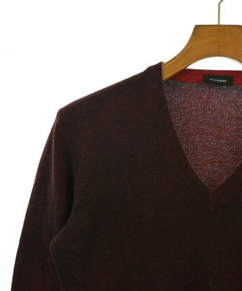 JIL SANDER（ジルサンダー）ニット・セーター 赤 サイズ:44(S位) メンズ/2200656939077