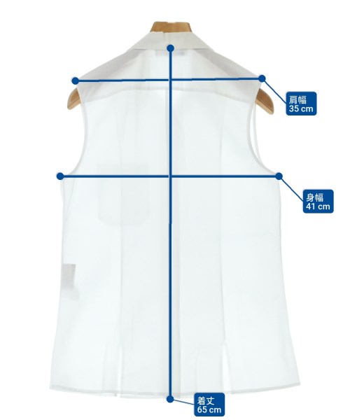 JIL SANDER（ジルサンダー）カジュアルシャツ 白 サイズ:36(XS位) レディース/2200657042011