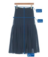JIL SANDER（ジルサンダー）ロング・マキシ丈スカート 紺 サイズ:36(XS位) レディース/2200653329062