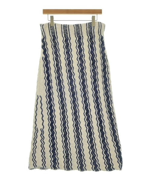 JIL SANDER（ジルサンダー）ひざ丈スカート 白 サイズ:40(M位) レディース/2200657579159
