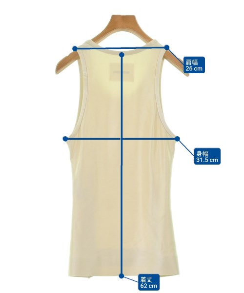 JIL SANDER（ジルサンダー）タンクトップ ベージュ サイズ:36(XS位) レディース/2200658031144