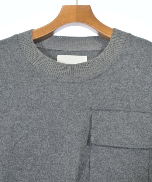 JIL SANDER（ジルサンダー）ニット・セーター グレー サイズ:XL メンズ/2200658379017