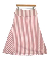 JIL SANDER（ジルサンダー）ひざ丈スカート ピンク サイズ:34(XXS位) レディース/2200658547072