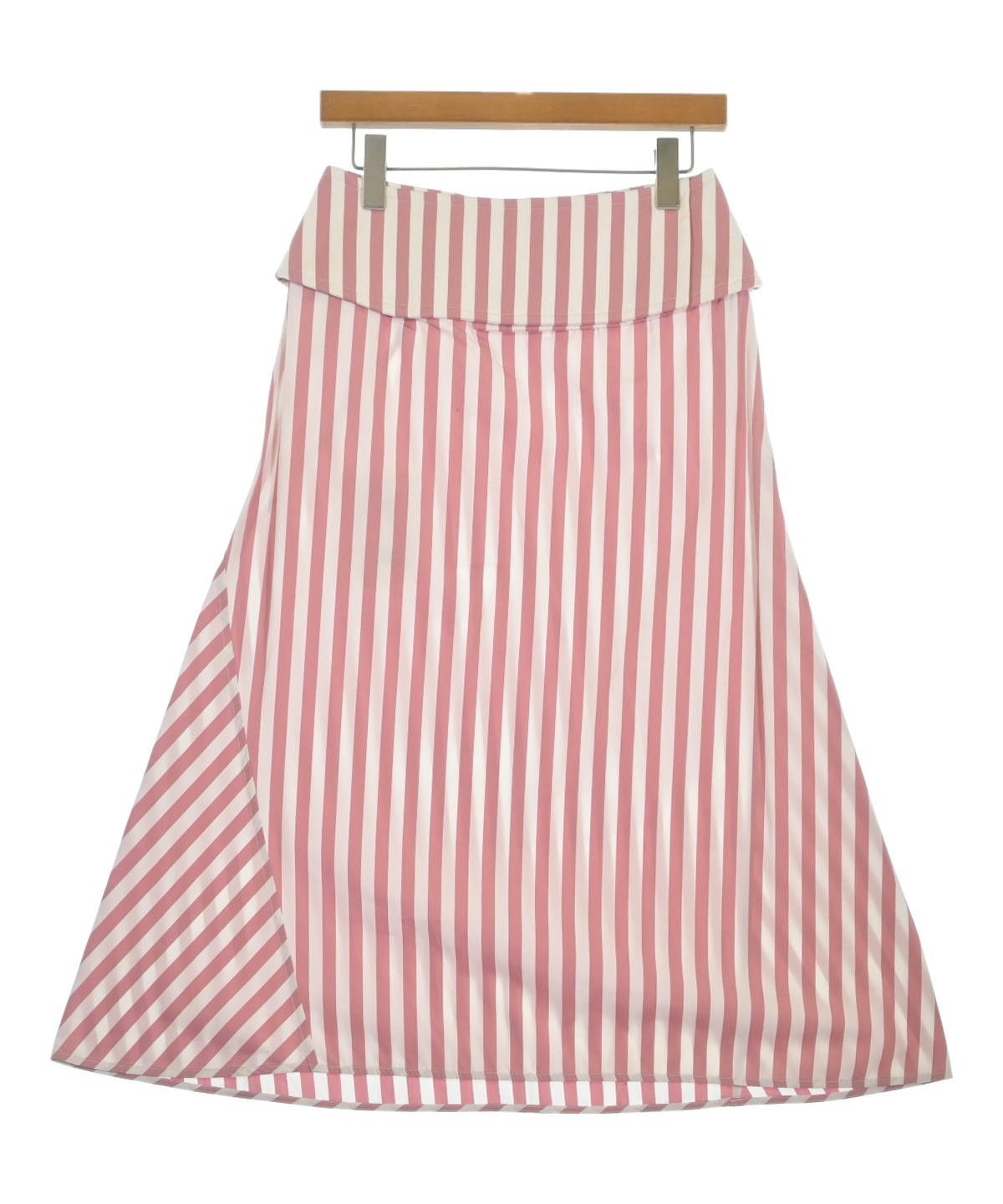 JIL SANDER（ジルサンダー）ひざ丈スカート ピンク サイズ:34(XXS位