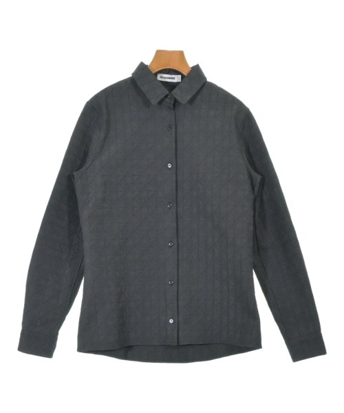 JIL SANDER(ジルサンダー)カジュアルシャツ 紺 サイズ:34(XXS位)/2200659250018