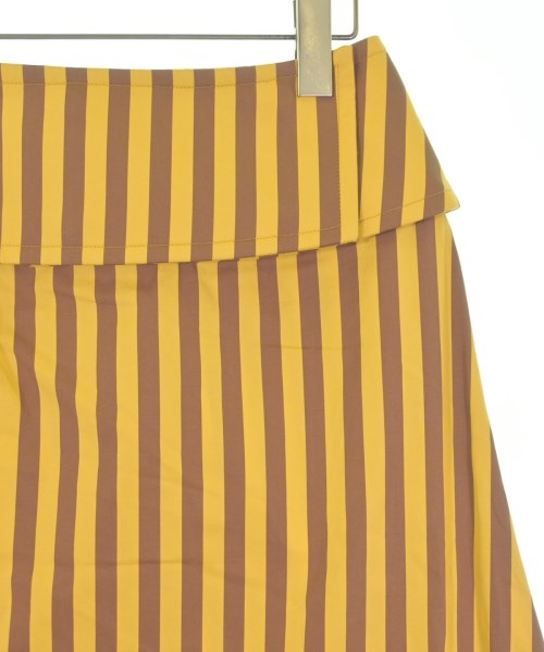 JIL SANDER（ジルサンダー）ひざ丈スカート 黄 サイズ:34(XXS位) レディース/2200659308016