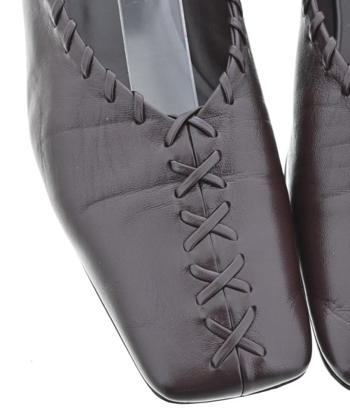 JIL SANDER（ジルサンダー）バレエシューズ/オペラシューズ 茶 サイズ:EU38(24.5cm位) レディース/2200659377029