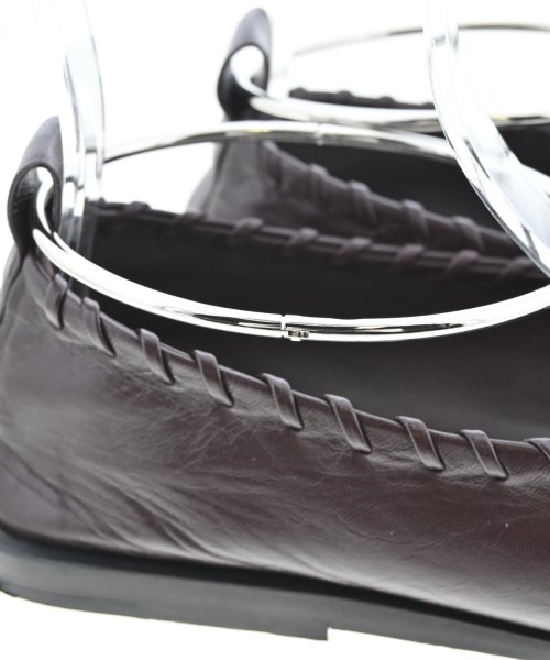 JIL SANDER（ジルサンダー）バレエシューズ/オペラシューズ 茶 サイズ:EU38(24.5cm位) レディース/2200659377029