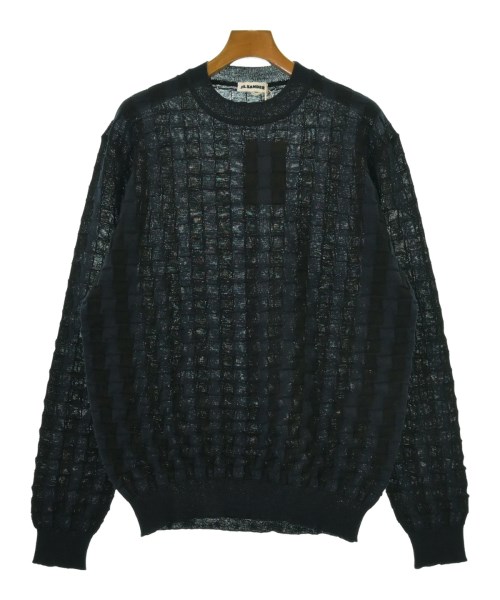 JIL SANDER(ジルサンダー)ニット・セーター 紺 サイズ:50(XL位)/2200644904025