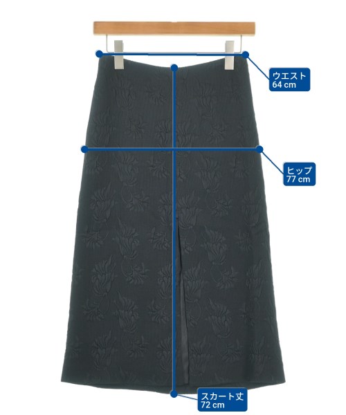 JIL SANDER（ジルサンダー）ロング・マキシ丈スカート 黒 サイズ:34(XXS位) レディース/2200659579058