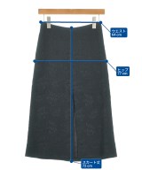 JIL SANDER（ジルサンダー）ロング・マキシ丈スカート 黒 サイズ:34(XXS位) レディース/2200659579058