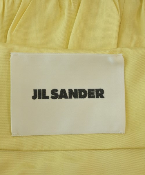 JIL SANDER（ジルサンダー）ひざ丈スカート 黄 サイズ:36(XS位) レディース/2200659829030