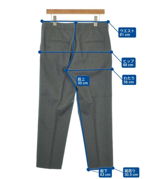 JIL SANDER（ジルサンダー）スラックス グレー サイズ:36(XS位) レディース/2200657517199