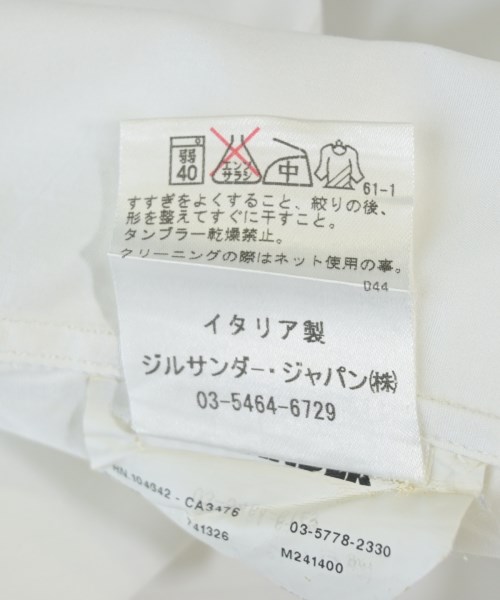 JIL SANDER（ジルサンダー）ドレスシャツ 白 サイズ:15 1/2(M位) メンズ/2200708866030