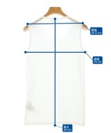 JIL SANDER（ジルサンダー）ノースリーブ 白 サイズ:M レディース/2200709283201