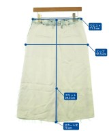 JIL SANDER（ジルサンダー）ロング・マキシ丈スカート 緑 サイズ:32(XXS位) レディース/2200712254106