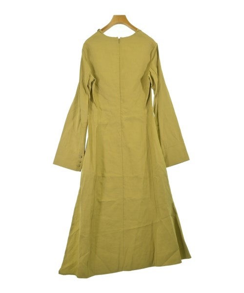 JIL SANDER（ジルサンダー）ワンピース 黄 サイズ:36(XS位) レディース/2200712292023