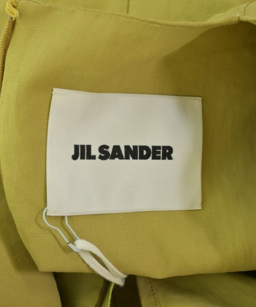 JIL SANDER（ジルサンダー）ワンピース 黄 サイズ:36(XS位) レディース/2200712292023