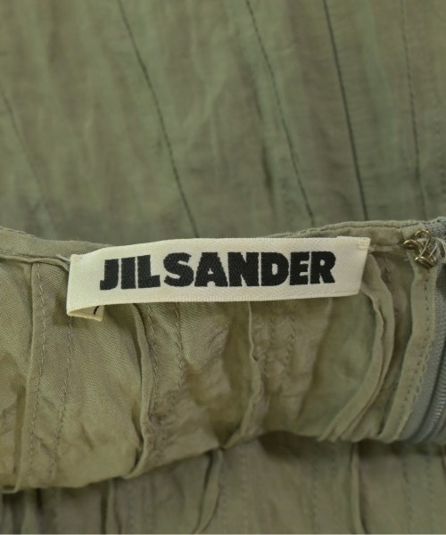 JIL SANDER（ジルサンダー）ワンピース カーキ サイズ:34(XXS位) レディース/2200712304016