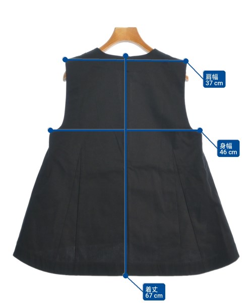 JIL SANDER（ジルサンダー）ブラウス 黒 サイズ:36(S位) レディース/2200713883381