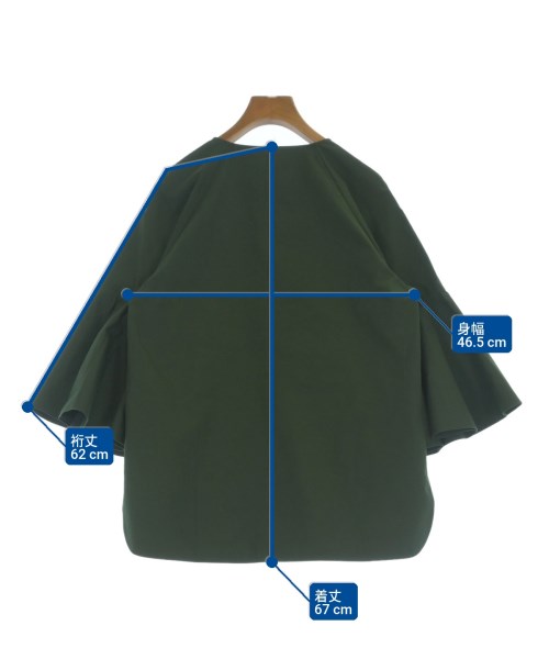 JIL SANDER（ジルサンダー）ブラウス 緑 サイズ:32(XS位) レディース/2200713883619