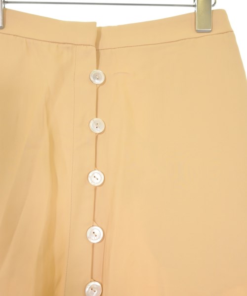 JIL SANDER（ジルサンダー）ロング・マキシ丈スカート 黄 サイズ:32(XXXS位) レディース/2200714507088