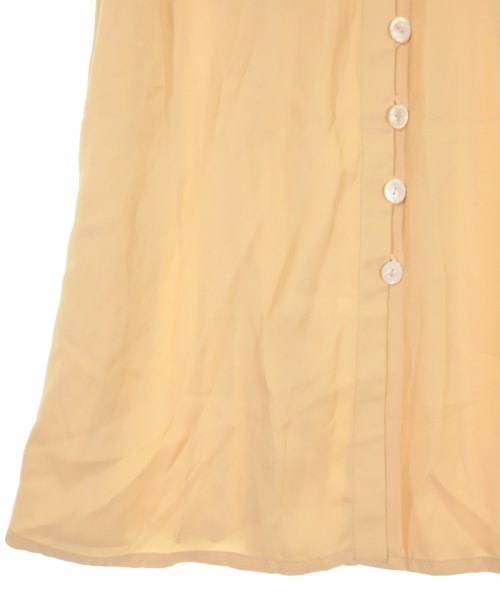JIL SANDER（ジルサンダー）ロング・マキシ丈スカート 黄 サイズ:32(XXXS位) レディース/2200714507088
