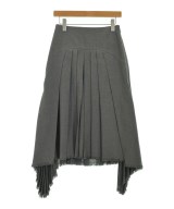 JIL SANDER（ジルサンダー）ひざ丈スカート 茶 サイズ:32(XXS位) レディース/2200714419022