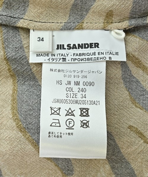 JIL SANDER（ジルサンダー）カジュアルシャツ 茶 サイズ:34(XXS位) レディース/2200715015063
