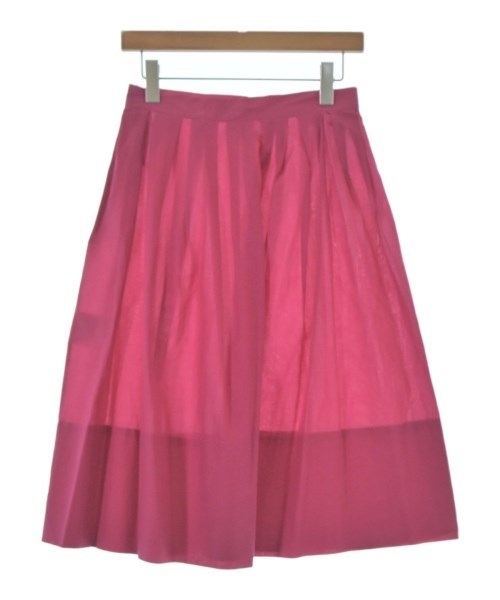 JIL SANDER（ジルサンダー）ひざ丈スカート ピンク サイズ:36(XS位) レディース/2200715023037