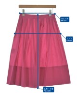 JIL SANDER（ジルサンダー）ひざ丈スカート ピンク サイズ:36(XS位) レディース/2200715023037