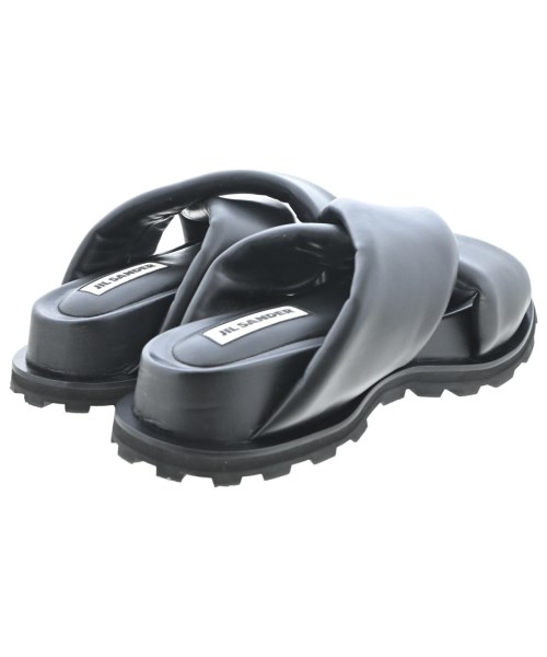 JIL SANDER（ジルサンダー）サンダル 黒 サイズ:EU38(24.5cm位) レディース/2200689785399