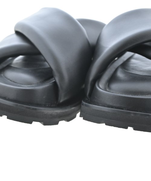 JIL SANDER（ジルサンダー）サンダル 黒 サイズ:EU38(24.5cm位) レディース/2200689785399