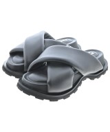 JIL SANDER（ジルサンダー）サンダル 黒 サイズ:EU38(24.5cm位) レディース/2200689785399
