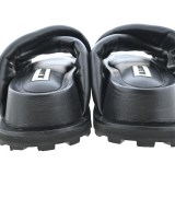 JIL SANDER（ジルサンダー）サンダル 黒 サイズ:EU38(24.5cm位) レディース/2200689785399