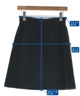 JIL SANDER（ジルサンダー）ひざ丈スカート 黒 サイズ:34(XXS位) レディース/2200715559062