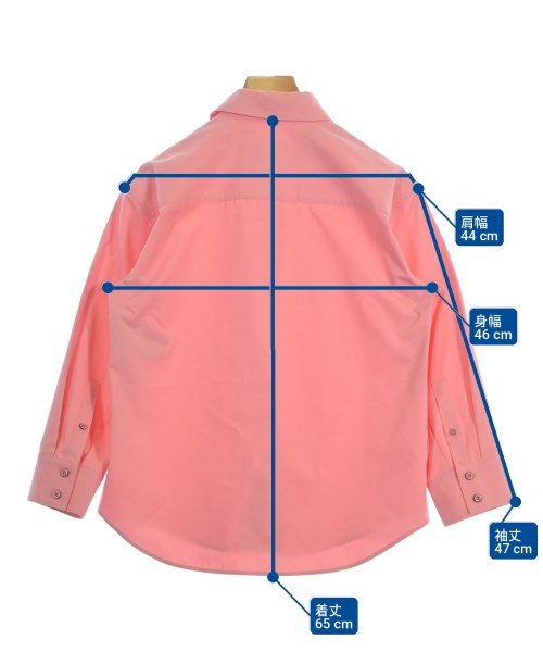 JIL SANDER（ジルサンダー）カジュアルシャツ ピンク サイズ:32(XXS位) レディース/2200715353035