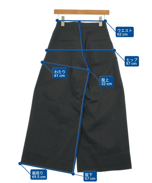 JIL SANDER（ジルサンダー）その他 黒 サイズ:30(XL位) レディース/2200716315049