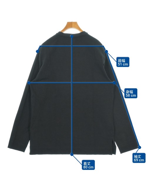 JIL SANDER（ジルサンダー）Tシャツ・カットソー 黒 サイズ:S メンズ/2200717407071