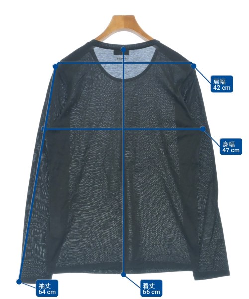 JIL SANDER（ジルサンダー）Tシャツ・カットソー 黒 サイズ:S メンズ/2200717700035