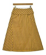 JIL SANDER（ジルサンダー）ロング・マキシ丈スカート 黄 サイズ:32(XXXS位) レディース/2200717926022