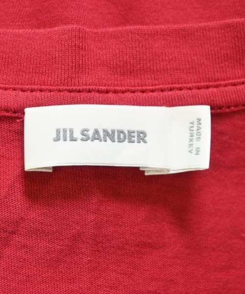 JIL SANDER（ジルサンダー）Tシャツ・カットソー 赤 サイズ:S メンズ/2200718235239