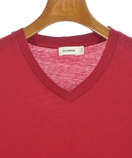 JIL SANDER（ジルサンダー）Tシャツ・カットソー 赤 サイズ:S メンズ/2200718235239