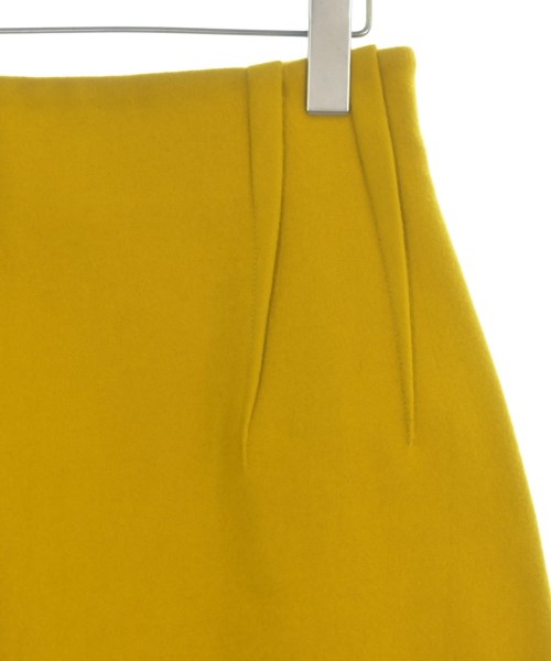JIL SANDER（ジルサンダー）ひざ丈スカート 黄 サイズ:34(XXS位) レディース/2200719378065