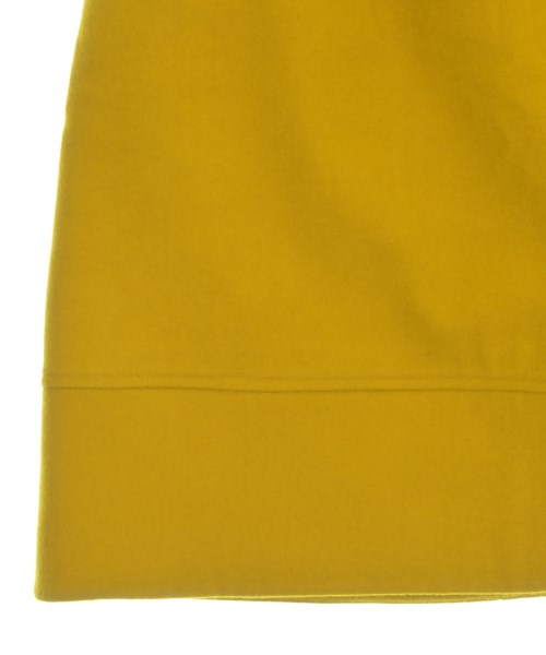 JIL SANDER（ジルサンダー）ひざ丈スカート 黄 サイズ:34(XXS位) レディース/2200719378065