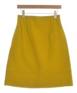 JIL SANDER（ジルサンダー）ひざ丈スカート 黄 サイズ:34(XXS位) レディース/2200719378065